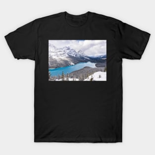 Winter Arrives at the Bow Summit T-Shirt